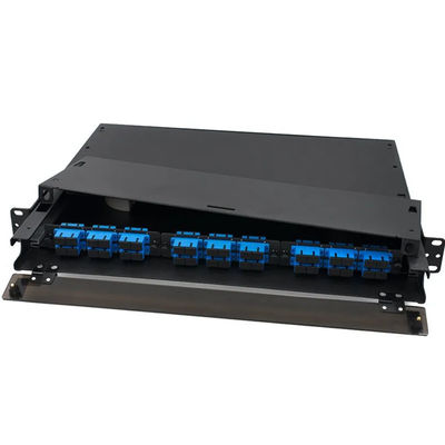 Qualité  OS2 MPO MTP Patch Panels UPC Duplex LGX Adapter SC Fiber Patch Panel usine