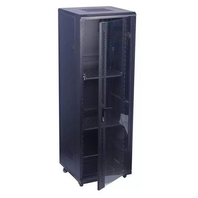 Qualité  37U Floor Standing Server Rack Cabinet SPCC IP20 Cold Rolled Steel usine