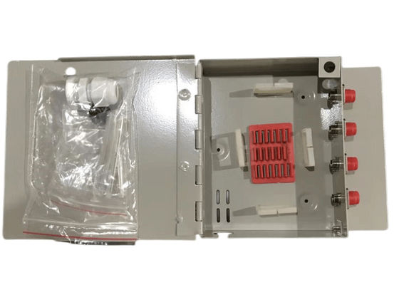 Qualité  FTTH Mini Wall Mount Fiber Optic Terminal Box 8Port SC / LC / ST / FC usine