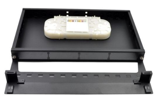 19" bâti de support de module de cassette de fibre des tableaux de connexions de FTTH MPO MTP LC 1U