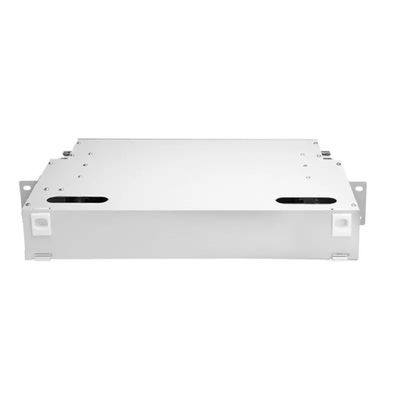 Noyau du panneau 24 de fibre de FTTH 1U 19 unité du tableau de connexions de support de pouce ODF