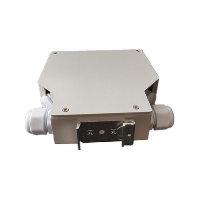 Coffret d'extrémité optique en acier laminé à froid 12 par noyaux de rail de vacarme de fibre avec l'adaptateur duplex de LC