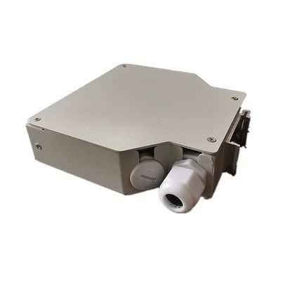 Coffret d'extrémité optique en acier laminé à froid 12 par noyaux de rail de vacarme de fibre avec l'adaptateur duplex de LC