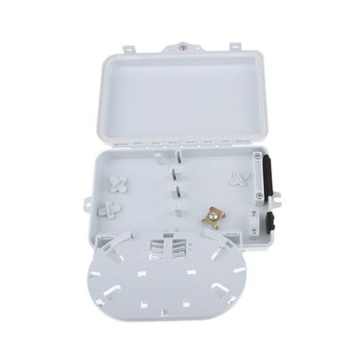 lumière optique Grey For Telecom du SM SX PC+ABS de Sc APC/UPC de coffret d'extrémité de la fibre 6Port