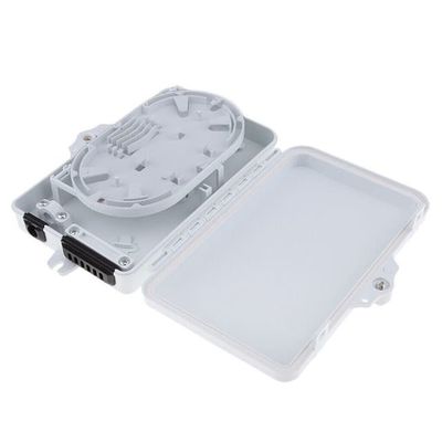 lumière optique Grey For Telecom du SM SX PC+ABS de Sc APC/UPC de coffret d'extrémité de la fibre 6Port