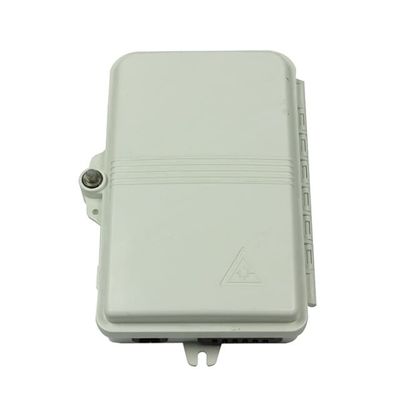lumière optique Grey For Telecom du SM SX PC+ABS de Sc APC/UPC de coffret d'extrémité de la fibre 6Port