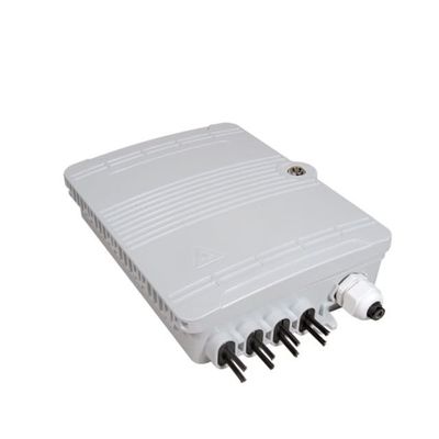 bâti optique de Polonais de mur de Sc de SM de niveau de protection du coffret d'extrémité de la fibre 8Port IP-66