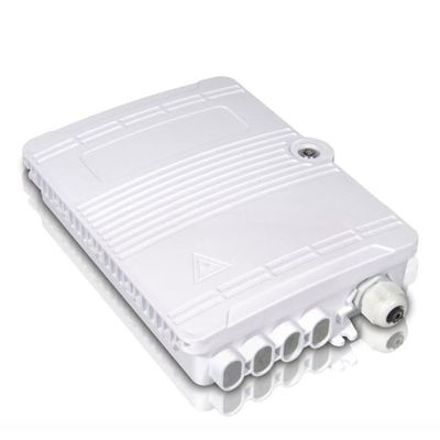 bâti optique de Polonais de mur de Sc de SM de niveau de protection du coffret d'extrémité de la fibre 8Port IP-66