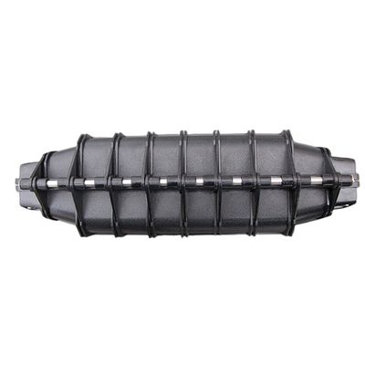 Ip68 imperméable 3 dans 3 le type horizontal fermeture de baisse de fibre de noyaux de la fermeture 96 d'épissure