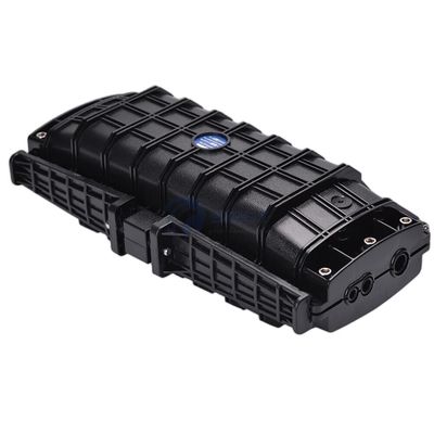 Ip68 imperméable 3 dans 3 le type horizontal fermeture de baisse de fibre de noyaux de la fermeture 96 d'épissure
