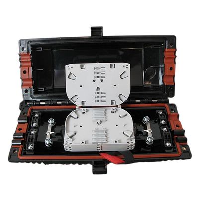 Ip68 imperméable 3 dans 3 le type horizontal fermeture de baisse de fibre de noyaux de la fermeture 96 d'épissure