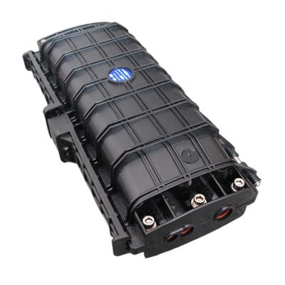 Ip68 imperméable 3 dans 3 le type horizontal fermeture de baisse de fibre de noyaux de la fermeture 96 d'épissure