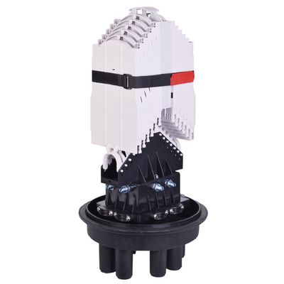Corps de boîte imperméable optique du noyau FOSC de la fermeture 288 d'épissure de fibre de trou d'homme