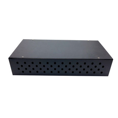 Laminez à froid l'adaptateur épais optique en acier du tableau de connexions de fibre de support 0.8mm 2U FC