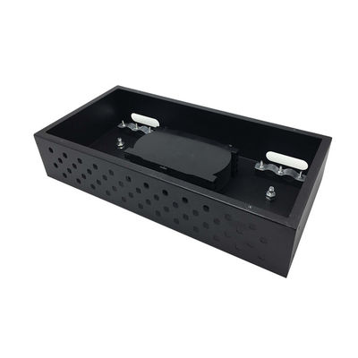 Laminez à froid l'adaptateur épais optique en acier du tableau de connexions de fibre de support 0.8mm 2U FC