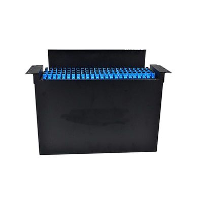 3u 3ru 19&quot; support optique de fibre d'ODF 96 a monté le type tableau de connexions de tiroir de clôture