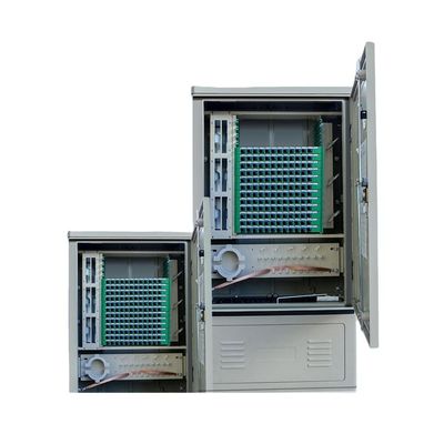 Noyau 144 gauche optique de la boîte 144 extérieurs de fibre de SMC de Cabinet de fibre d'UPC RPA