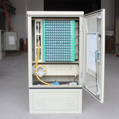 Noyau 144 gauche optique de la boîte 144 extérieurs de fibre de SMC de Cabinet de fibre d'UPC RPA