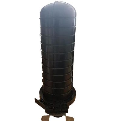 Boîte verticale FTTH de jonction de câble optique de fibre de fermeture d'épissure de dôme