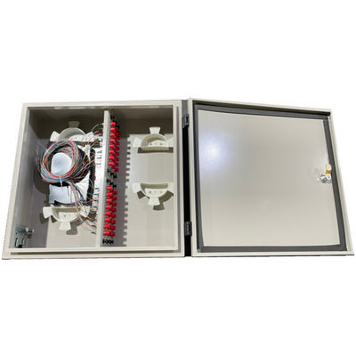 48 adaptateur imperméable extérieur de l'affichage à cristaux liquides de boîte de distribution de fibre de bâti de mur de noyau 48F