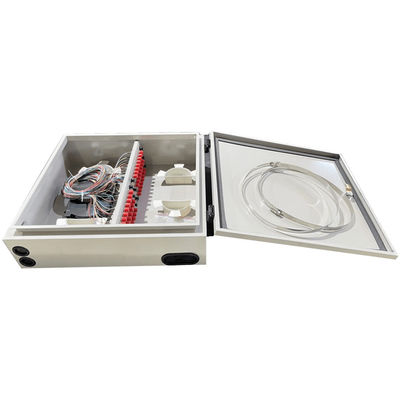 48 adaptateur imperméable extérieur de l'affichage à cristaux liquides de boîte de distribution de fibre de bâti de mur de noyau 48F
