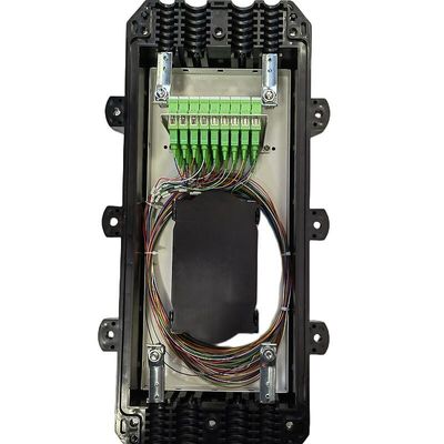 Clôture de fibre optique optique de l'épissure 4out de la fermeture 4in de fibre de FOSC