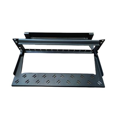 Étagère modulaire noire de tableau de connexions des tableaux de connexions de MPO MTP 96F 1U LC