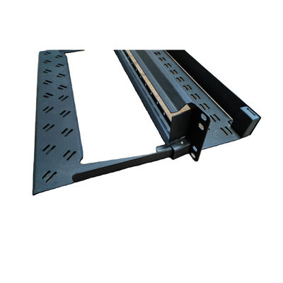 Étagère modulaire noire de tableau de connexions des tableaux de connexions de MPO MTP 96F 1U LC