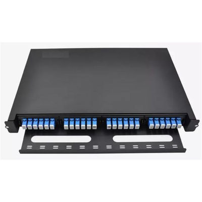 Simplex de fibre optique de Sc de port du tableau de connexions d'épissure de boîte d'arrêt de MPO 24