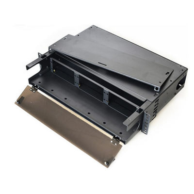 bâti de support duplex de clôture de fibre de Sc des tableaux de connexions de 2U MPO MTP RPA