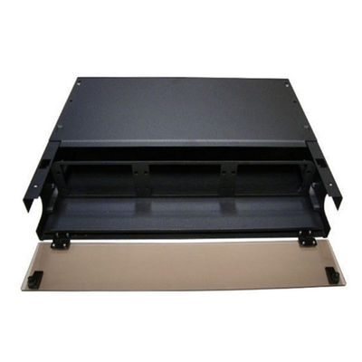 bâti de support duplex de clôture de fibre de Sc des tableaux de connexions de 2U MPO MTP RPA