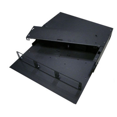 bâti de support duplex de clôture de fibre de Sc des tableaux de connexions de 2U MPO MTP RPA