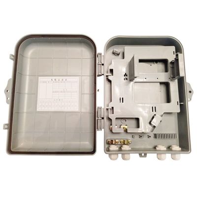 Diviseur optique imperméable de PLC d'ABS de la prise IP66 du diviseur 1x16 de fibre