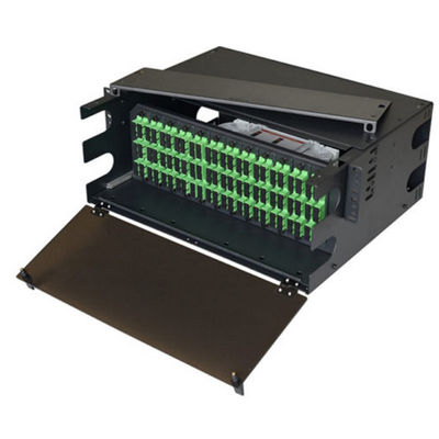 Adaptateur du tableau de connexion des fibres de Sc RPA 4U des tableaux de connexions de l'épissure MPO MTP 144F 12