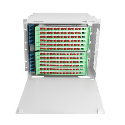 144 tableau de connexions optique de fibre de Sc de tableau de connexions du noyau ODF/adaptateur 19 de Fc