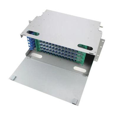 Tableau de connexions de FTTH CATV ODF cadres de distribution optiques de pouce FC de 19 pouces FC 19