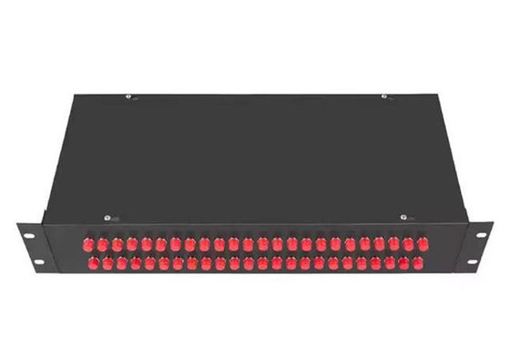 adaptateur de fibre optique de Fc de bâti de support de clôture de boîte du panneau 2U électrique