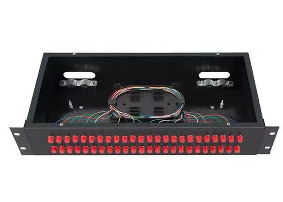 adaptateur de fibre optique de Fc de bâti de support de clôture de boîte du panneau 2U électrique