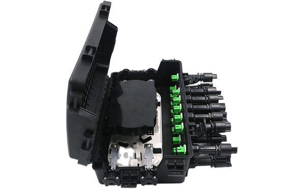 Sc optique imperméable de coffret d'extrémité de fibre de FTTB IP68 2 DANS 2OUT 48Core 16Port