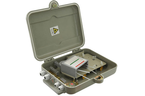 Diviseur 1x16 de PLC de diviseur de fibre de LGX de la boîte SMC+ABS de simplex optique/duplex