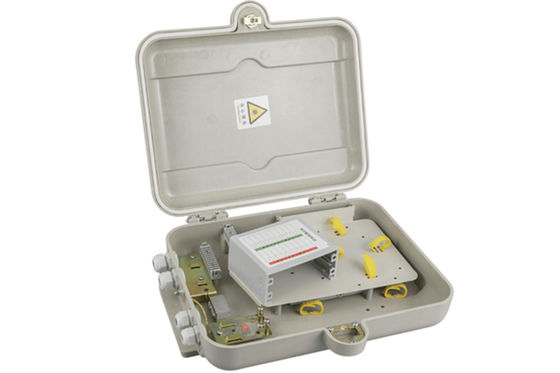 Diviseur 1x16 de PLC de diviseur de fibre de LGX de la boîte SMC+ABS de simplex optique/duplex
