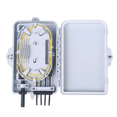 le SM recto de Sc optique de coffret d'extrémité de la fibre 4Port câble IP-66 imperméable blanc