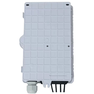 SM de Sc optique UPC SX de coffret d'extrémité de la fibre 4Port IP66 blanc pour la télécommunication