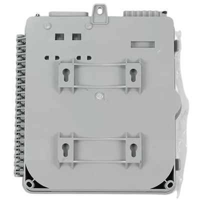 Coffret d'extrémité optique de fibre 12Port SC/LC/ST/FC IP-66 UPC/APC FTTH gris-clair
