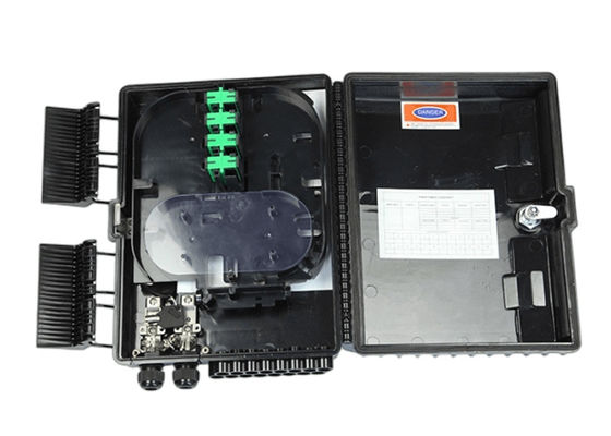 Mur-bâti optique de PLC SM/MM du coffret d'extrémité de la fibre 16Port SC/LC/ST/FC LGX