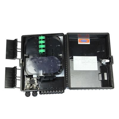 Mur-bâti optique de PLC SM/MM du coffret d'extrémité de la fibre 16Port SC/LC/ST/FC LGX
