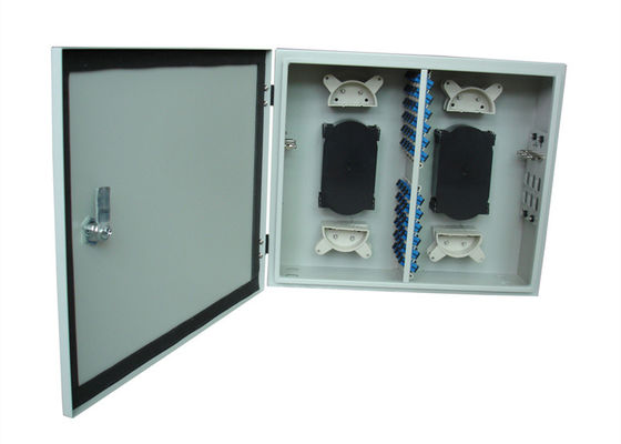 cadre de distribution optique extérieur de la clôture LC ODF de fibre de bâti du mur 48Fo