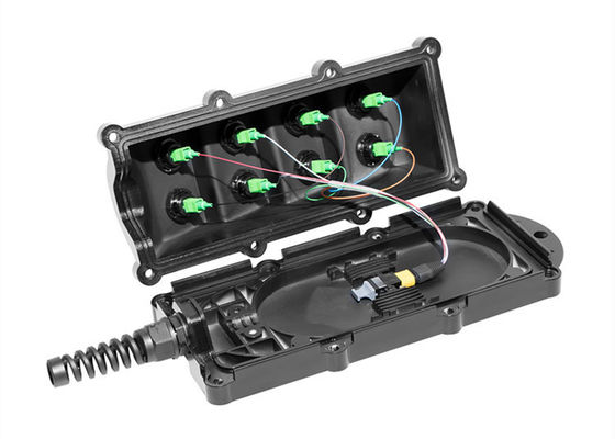 8 solution gauche du terminal de service d'OptiTap Multiport de boîte de MST IP68 FTTX