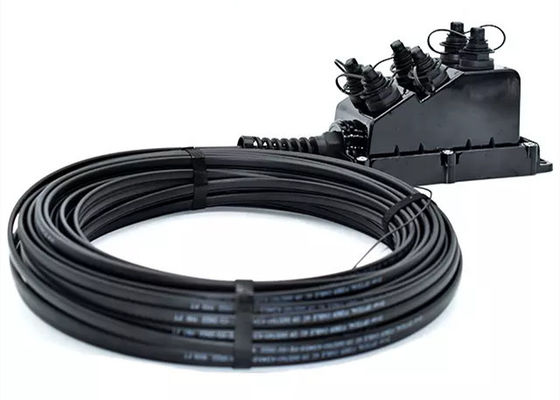Coffret d'extrémité de la fibre FTTH de la boîte SST 6 de clôture de câble extérieur de MST