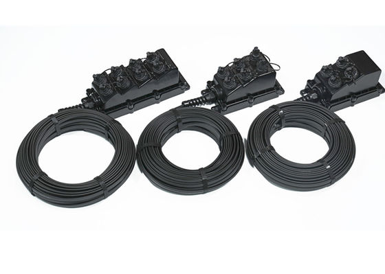 Coffret d'extrémité de la fibre FTTH de la boîte SST 6 de clôture de câble extérieur de MST
